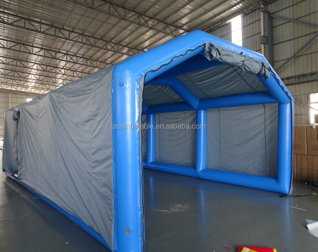 Top Quality Airtight PVC inflatable car painting tent cover capsule Garage inflatable car wash tent inflatable spray booths tent