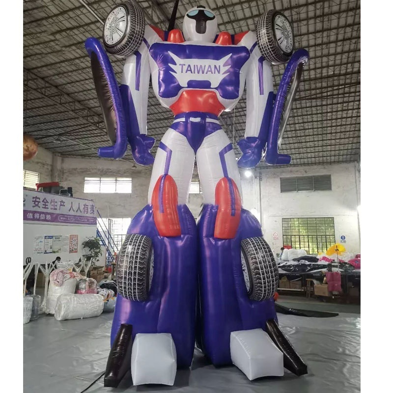 large customized inflatable Robot Statue character model events mascot inflatable grendizer balloon