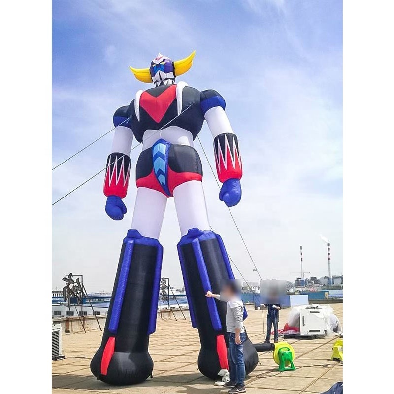 large customized inflatable Robot Statue character model events mascot inflatable grendizer balloon