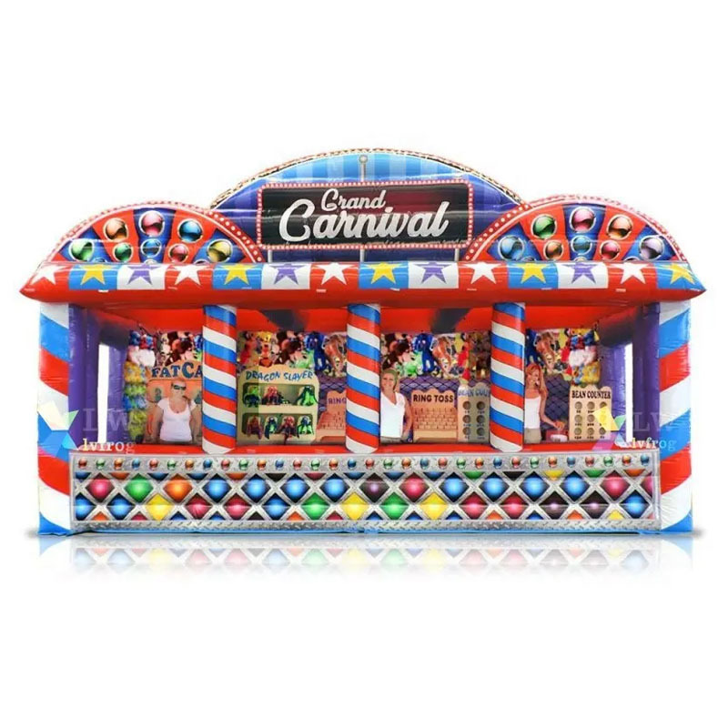 inflatable carnival shop store tent Treat Shop Inflatable Concession Stand exhibition carnival games booth portable