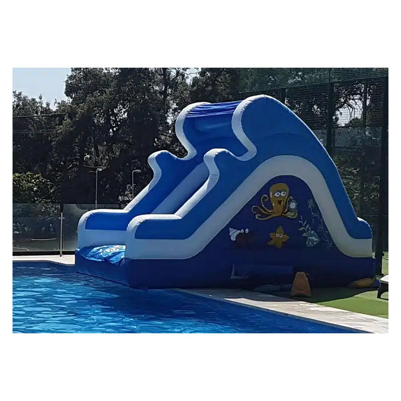 Commercial customized inflatable pool slides for in ground pools inflatable mini slide for pool