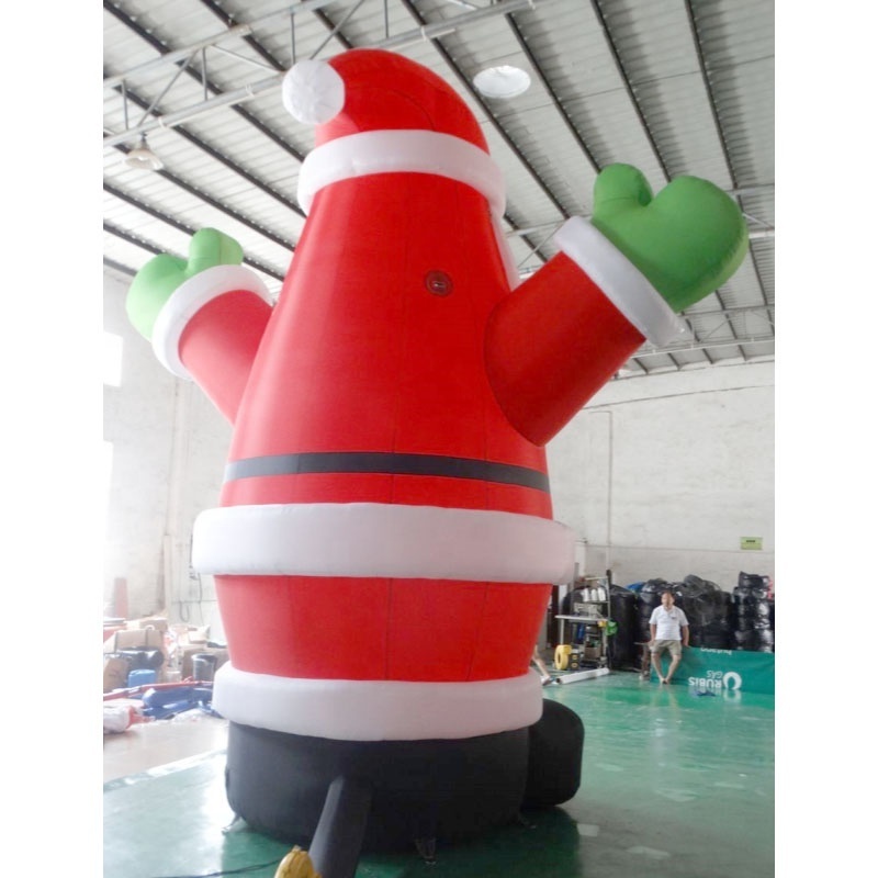 20ft giant Christmas inflatable Santa Claus for Xmas advertising inflables de navidad