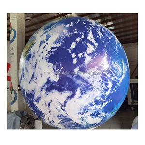 customized event decoration inflatable world globe inflatable planets decor ball giant Inflatable Earth Globe balloon