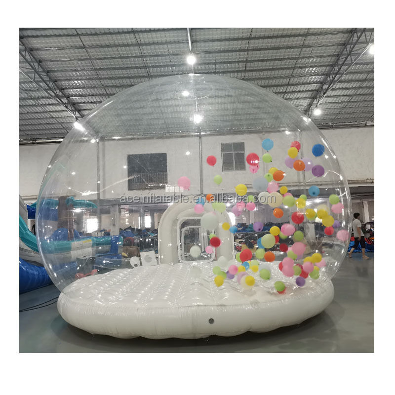 transparent Lodge Party Rental room inflatable clear domes kids  tebt bouncy tent inflatable balloon dome bubble bounce house