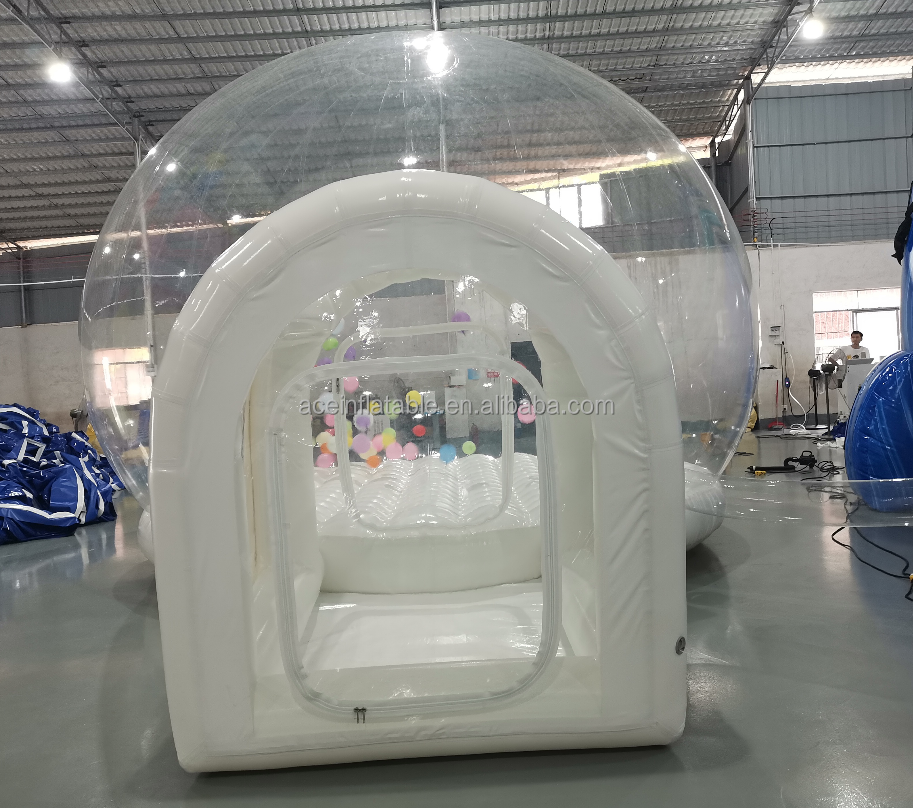 transparent Lodge Party Rental room inflatable clear domes kids  tebt bouncy tent inflatable balloon dome bubble bounce house