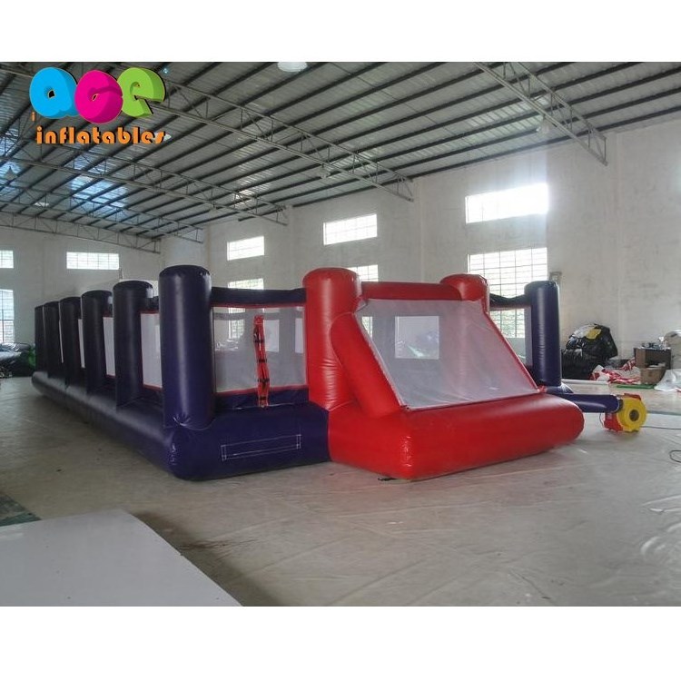 Outdoor Inflatable Football Pitch Inflatable Football Arena Court Inflatable Soccer Field For Sale