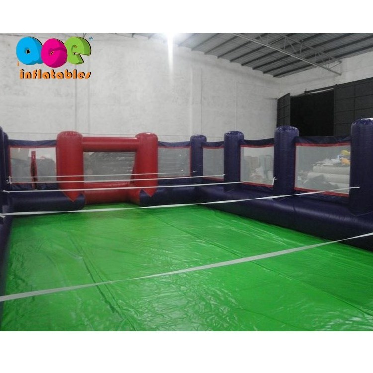 Outdoor Inflatable Football Pitch Inflatable Football Arena Court Inflatable Soccer Field For Sale