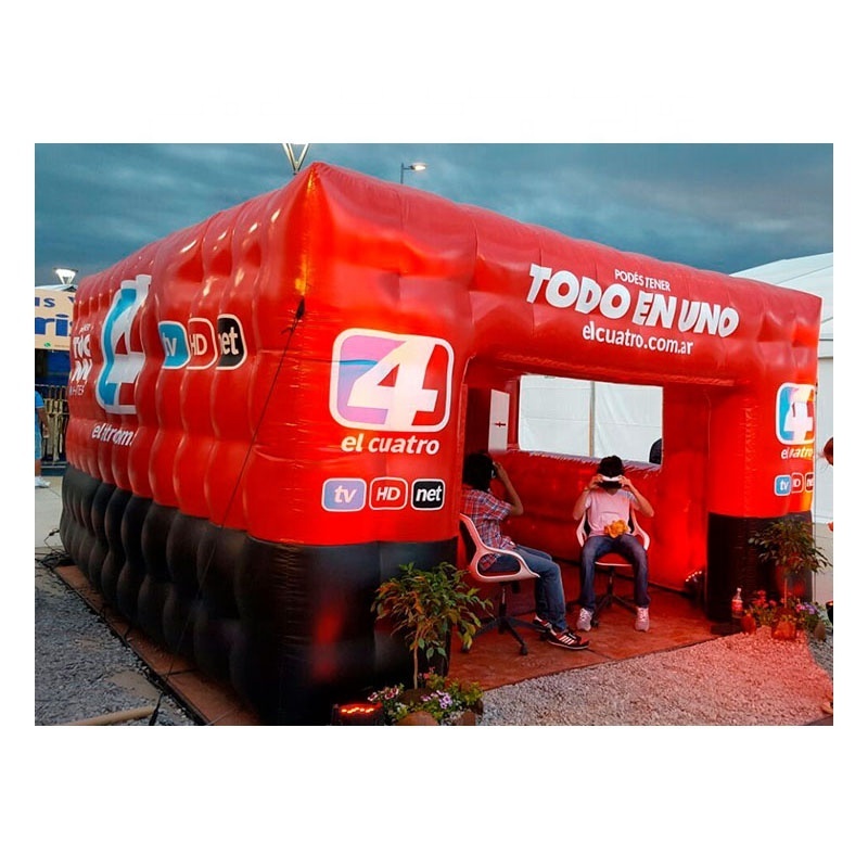 outdoor blow up portable advertising inflatable event tent customized printing inflatable cube tent carpa inflable