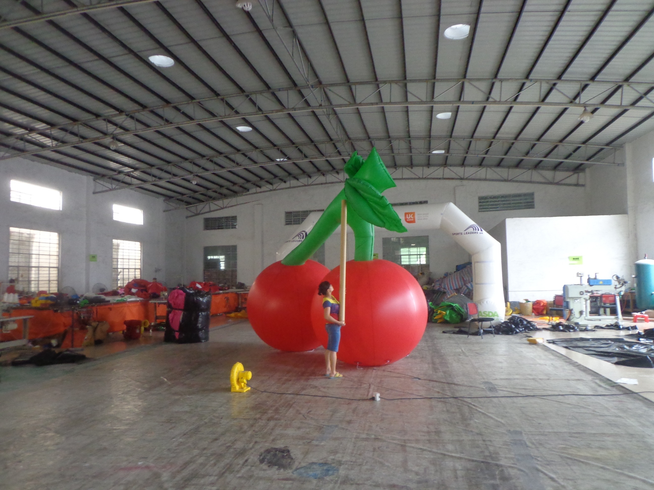 Customized  Inflatable model cherry For Outdoor Advertising