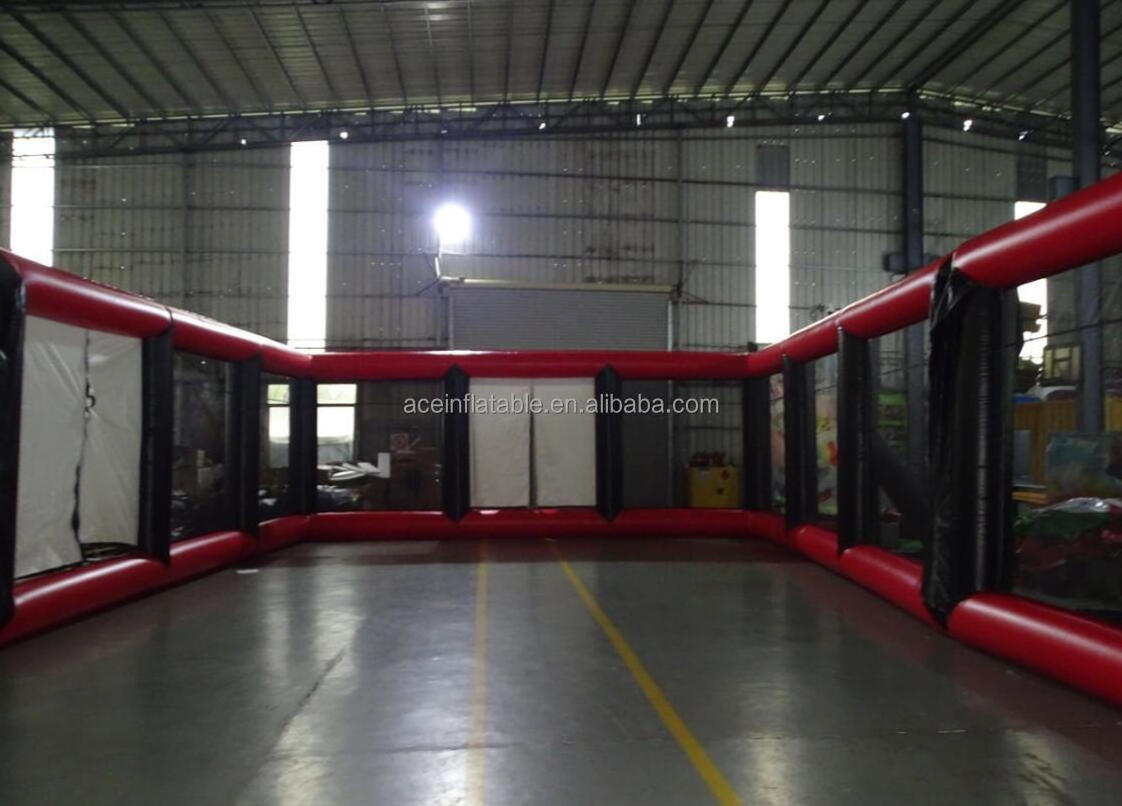 commercial customized Giant adult Outdoor sport game dodge ball sport fences Inflatable Dodgeball Arena