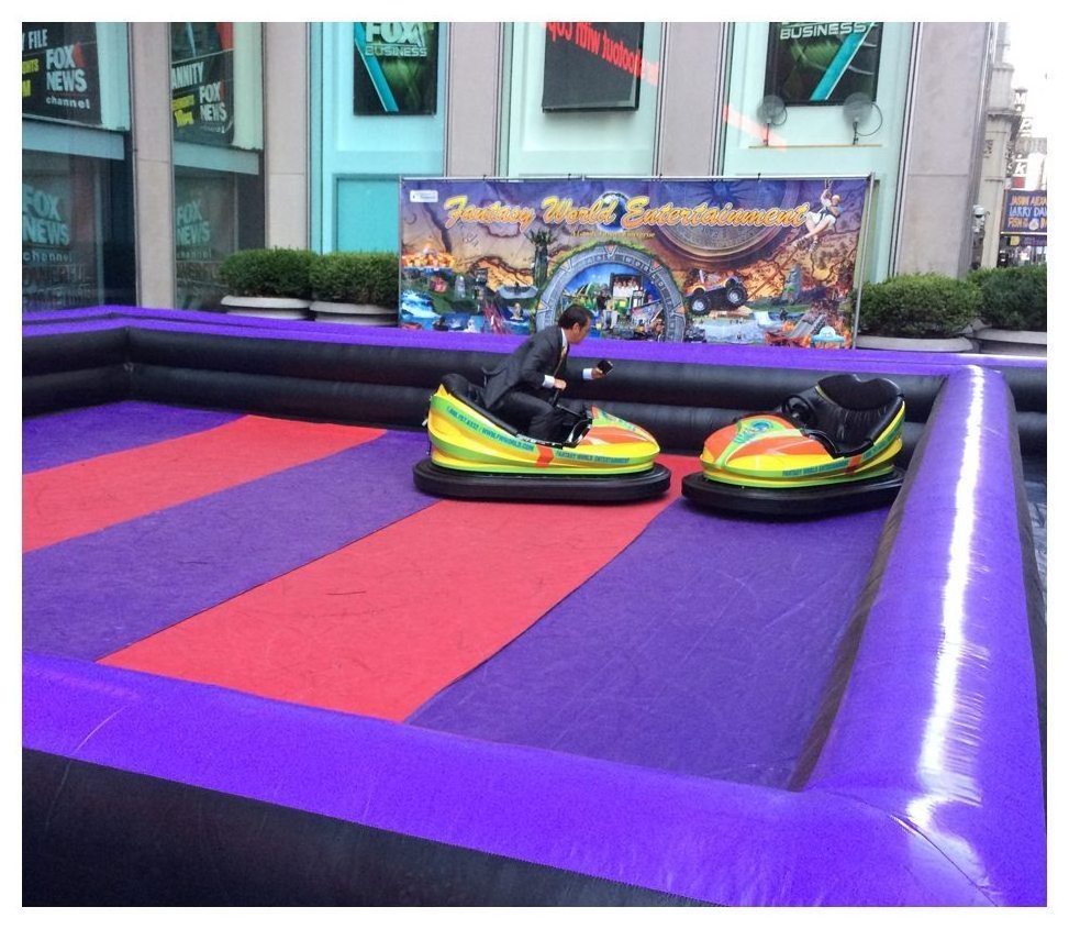 customized indoor outdoor commercial bumper car arena for kids bumper car inflatable race track