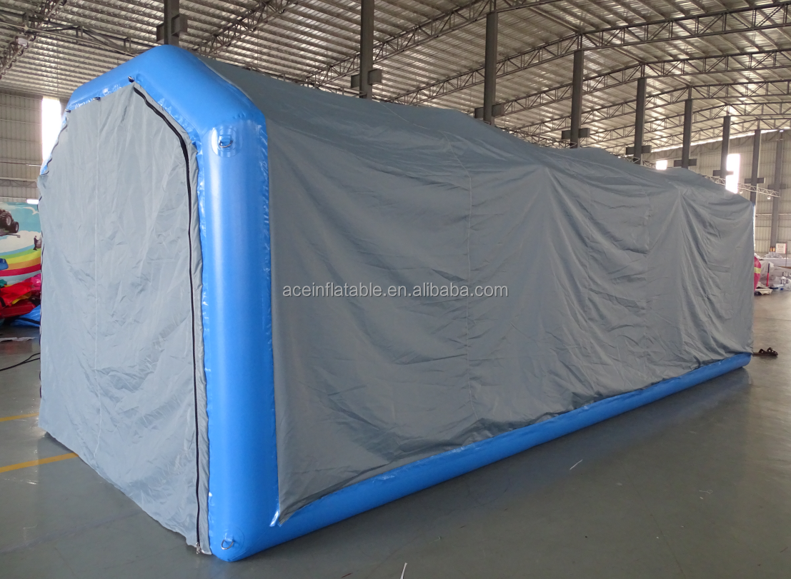 Top Quality Airtight PVC inflatable car painting tent cover capsule Garage inflatable car wash tent inflatable spray booths tent