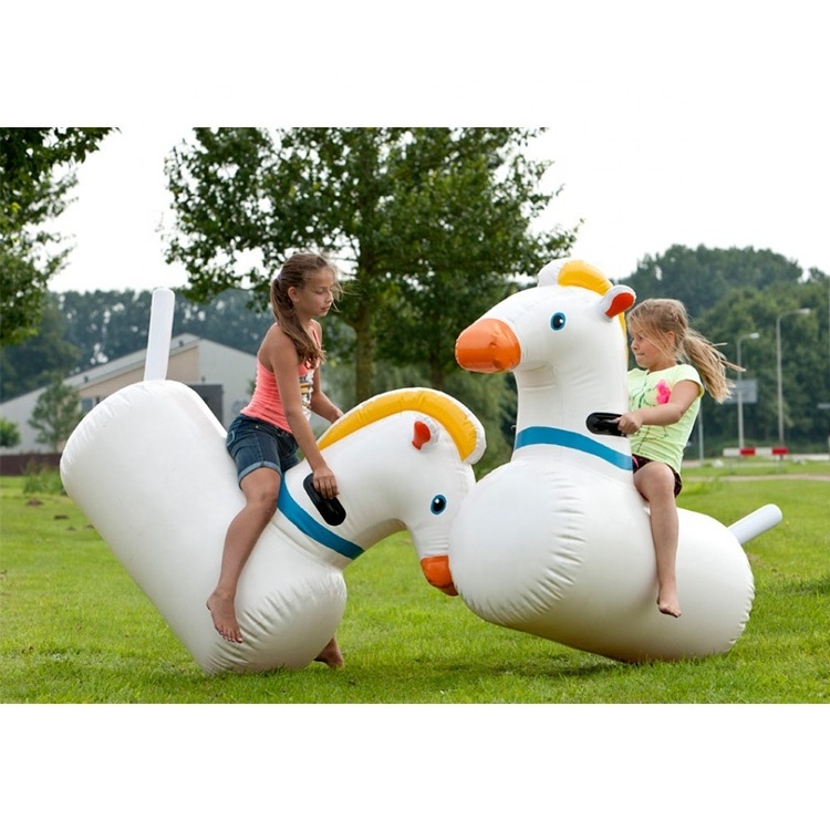 Outdoor Decorative Giant Customized interesting inflatable pony horse for Advertising