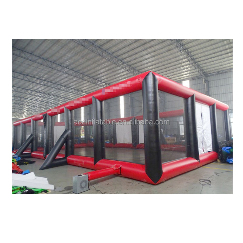 commercial customized Giant adult Outdoor sport game dodge ball sport fences Inflatable Dodgeball Arena