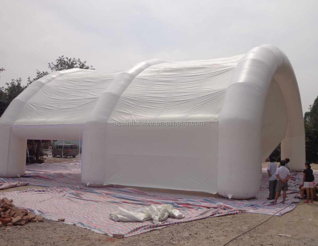 custom huge outdoor inflatable arch tent large event tent inflatable air tent building for aircraft hangar air car shelter