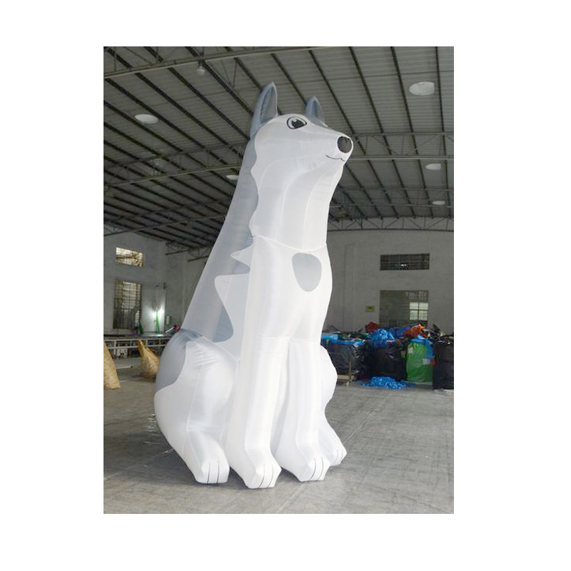 Customized Cool giant inflatable dog model for advertising