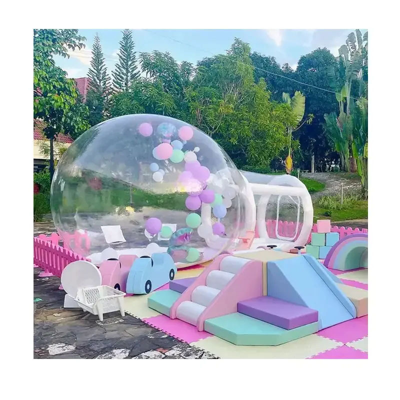 bubble bounce house room inflatable clear domes kids  tebt bouncy tent inflatable balloon dome bubble tent Ball tent