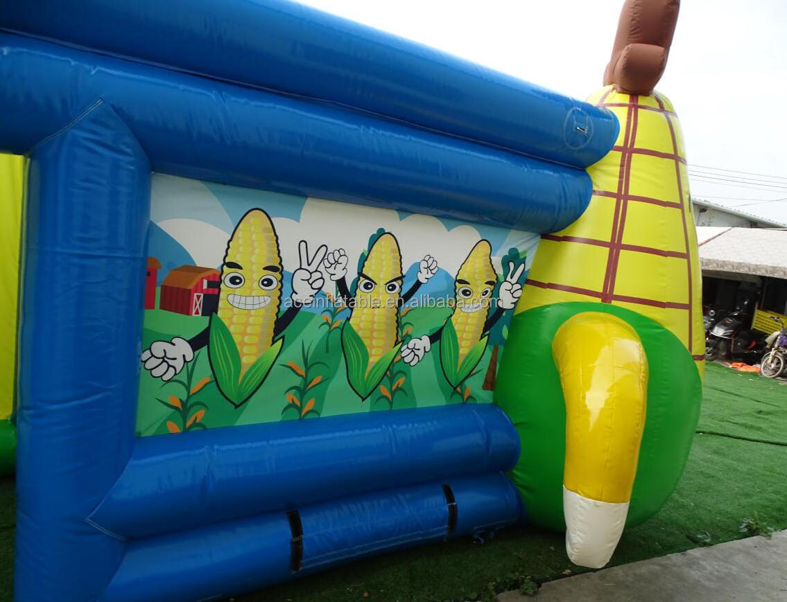 corn kids and adult Inflatable labyrinth Team Building Games Outdoor Sport Inflatable Arena Maze inflatable laser tag arena