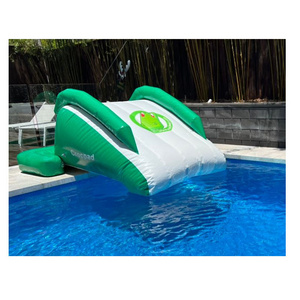 Commercial customized inflatable pool slides for in ground pools inflatable mini slide for pool