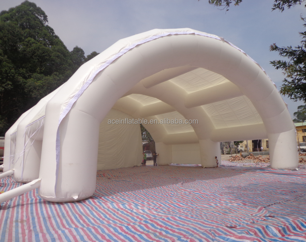 custom huge outdoor inflatable arch tent large event tent inflatable air tent building for aircraft hangar air car shelter