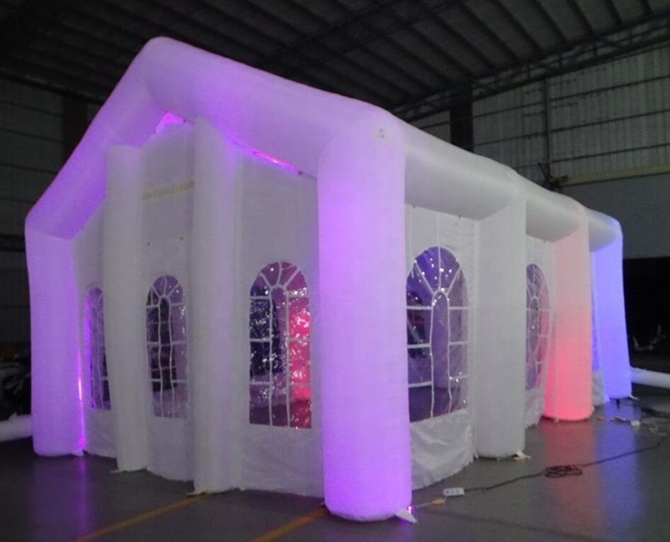 Inflatables House Structure Party Event LED Light Inflatable wedding marquee inflatable party tent