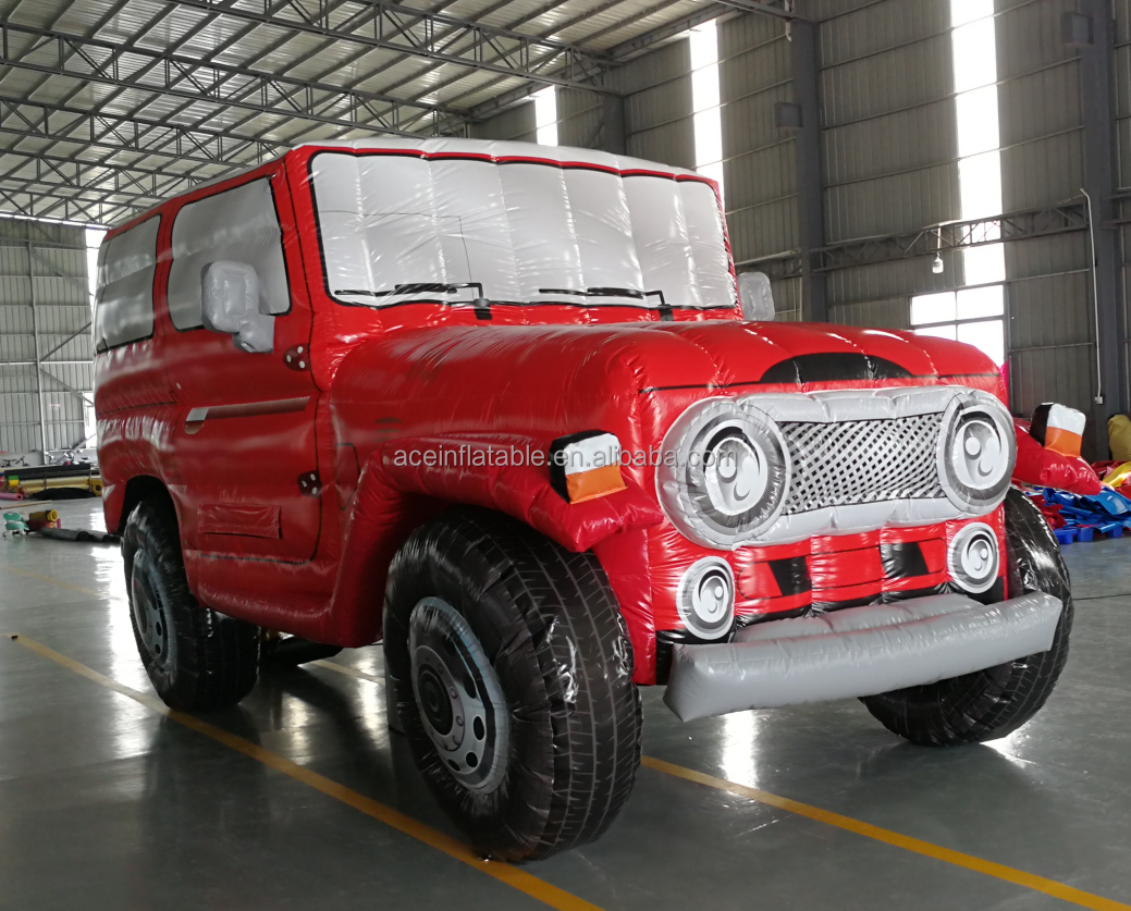 customized giant Inflatable jeep car model balloon replica for Promotion advertising inflatablescar