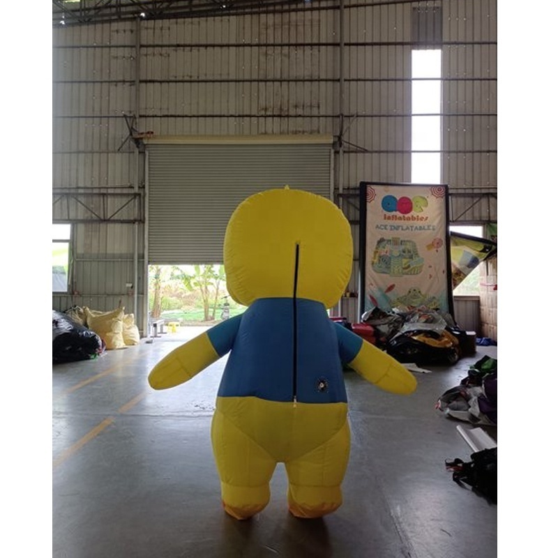 Customized Advertising Giant Inflatable Dress Costume Inflatable Mascot Costume Inflatable Duck Costumes for Adults 1 Piece T/T