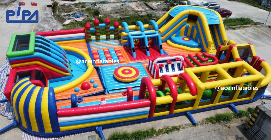 New Design Inflatable Theme Park Amusement Park Inflatable Playground For Sale