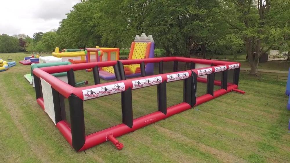 Customized commercial Inflatable Dodgeball Arena for sale