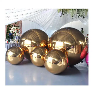 large event decoration pvc floating balloon esferas inflables gigantes de navidad globos de pvc gigantes inflatable mirror ball