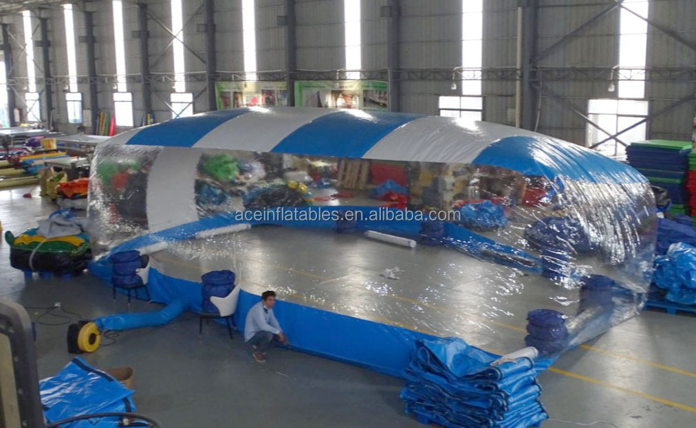 Customized Pool Cover Transparent Air Inflatable Swimming Pool Dome