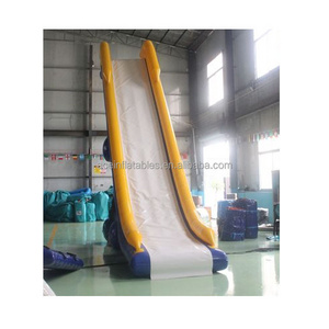 Customized giant Air Sealed Water Floating inflatable yacht slide inflatable dock slide for boat