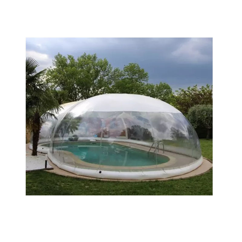 Customized Pool Cover Transparent Air Inflatable Swimming Pool Dome