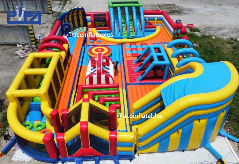 New Design Inflatable Theme Park Amusement Park Inflatable Playground For Sale