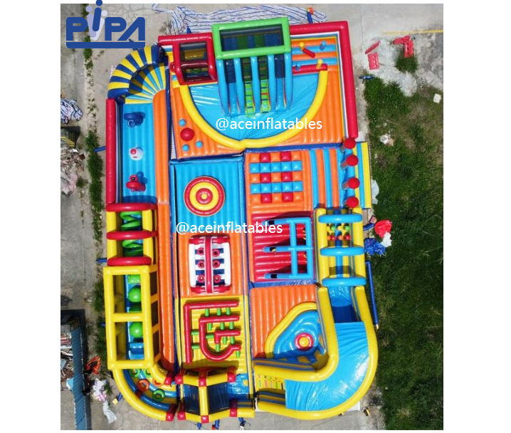 New Design Inflatable Theme Park Amusement Park Inflatable Playground For Sale