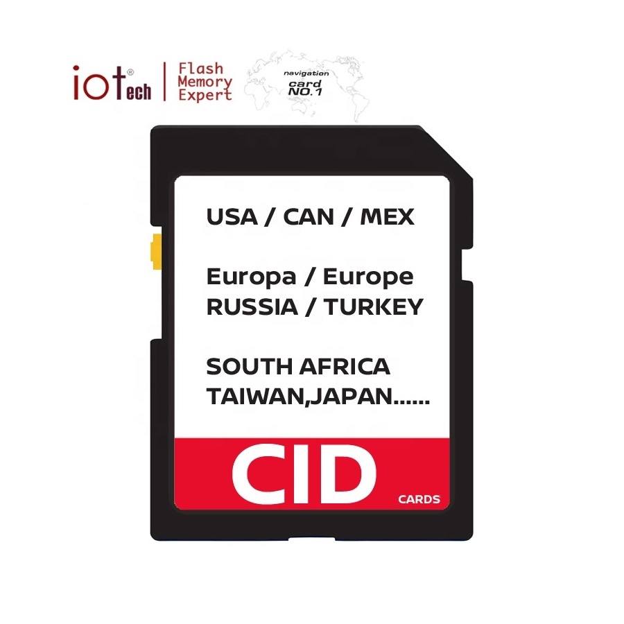 iotech write custom changeable CID SD car navigation gps 8gb 16gb 32gb change cid memory sd card