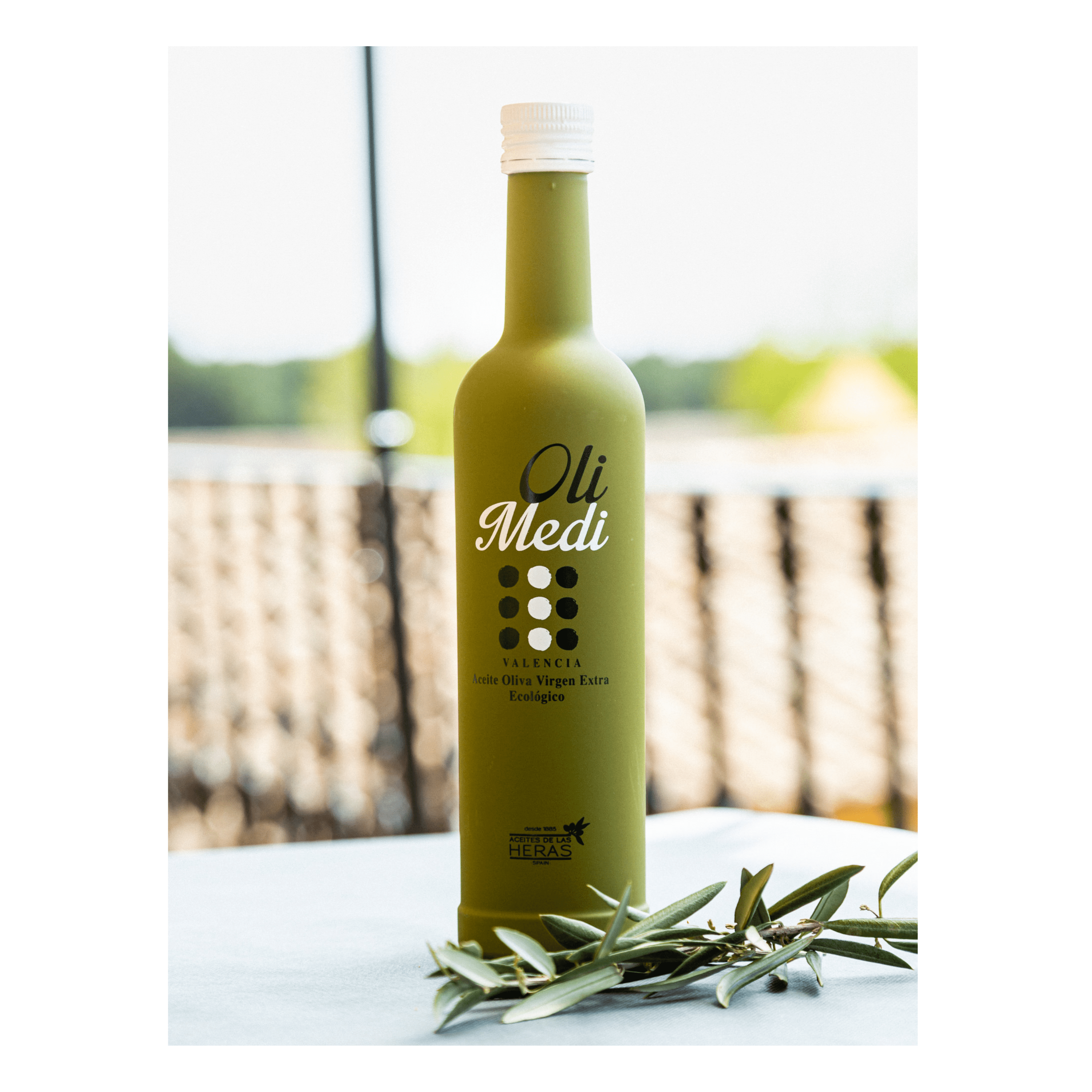 Premium Organic Coupage made in Spain Extra Virgin Olive Oil 500 ml Glass Bottle for seasoning