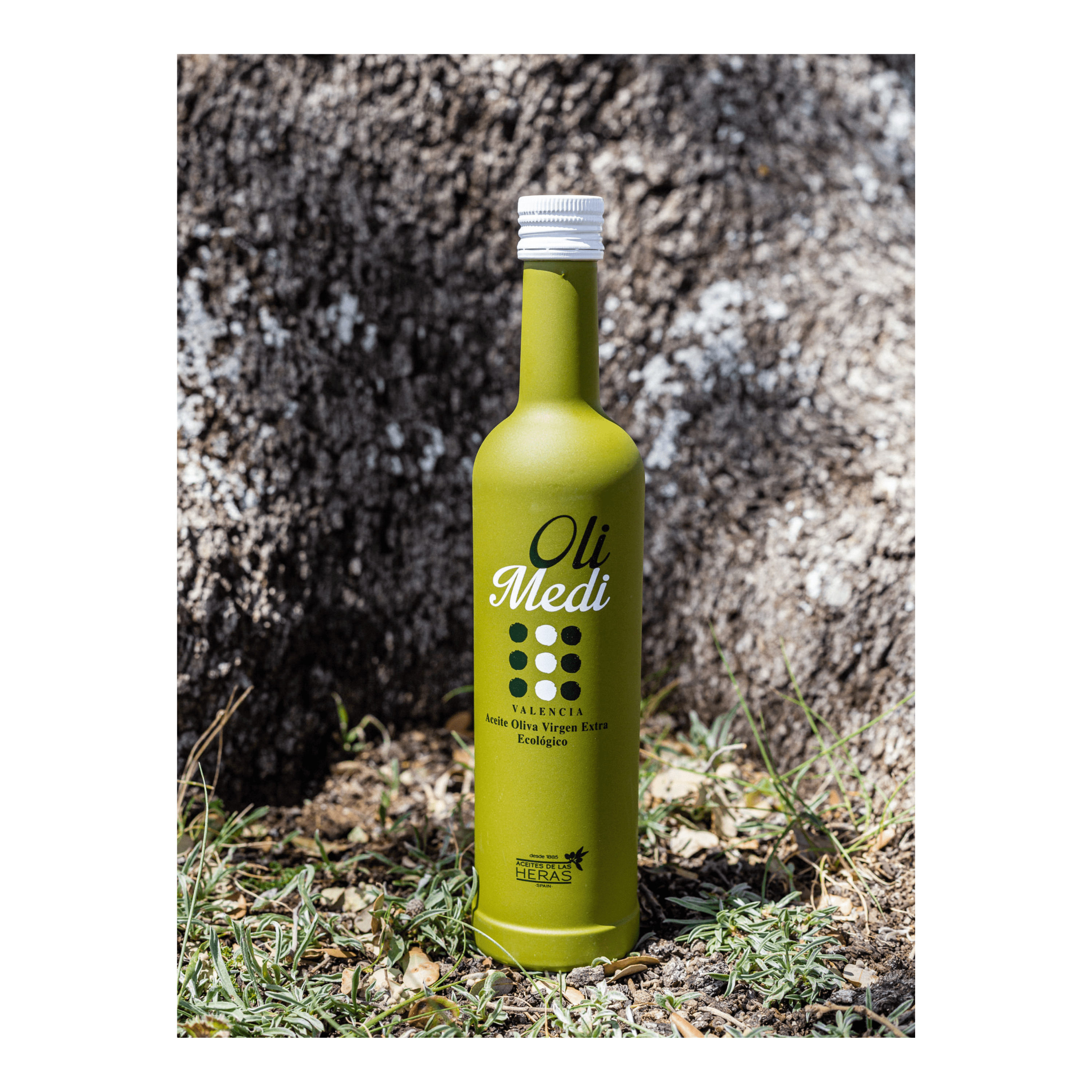 Premium Organic Coupage made in Spain Extra Virgin Olive Oil 500 ml Glass Bottle for seasoning