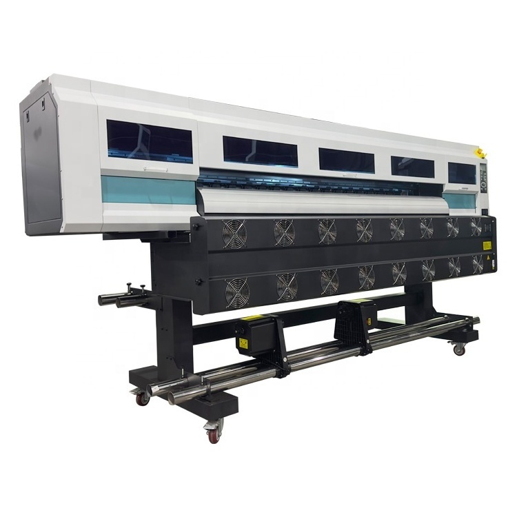 1.8m inkjet printer vinyl plotter i1600 i3200 head wallpaper photopaper poster printing machine billboard eco solvent printer