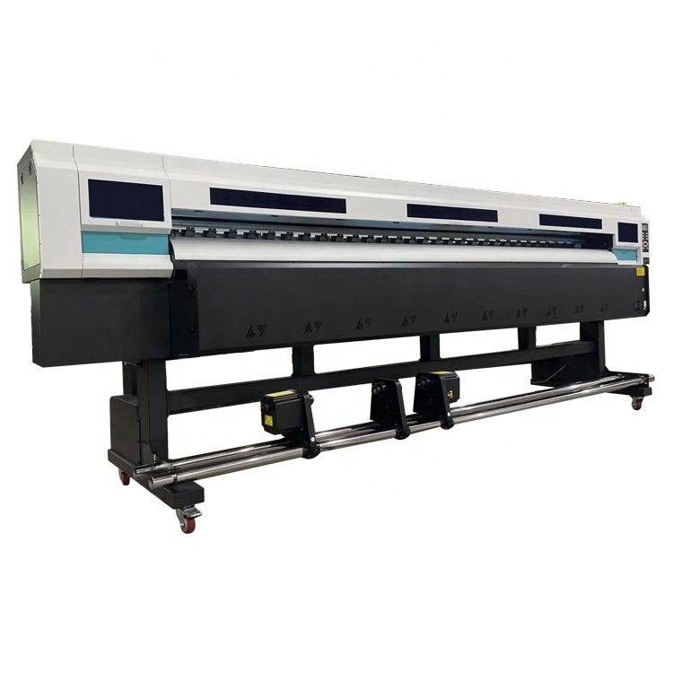 i1600 i3200 head digital poster inkjet printer plotter wallpaper printing machine for vinyl flex banner 3.2m eco solvent printer