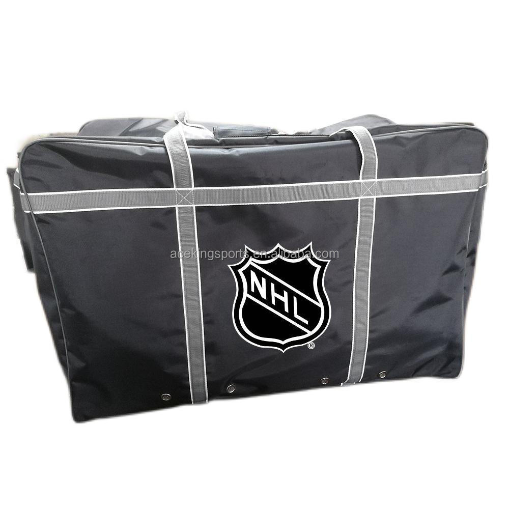 Best Pro Duffle Field Hokcey Travel Carry Bag Ice Hockey Equipment Gear Bag Custom Brand for Coach/Player/Goalie