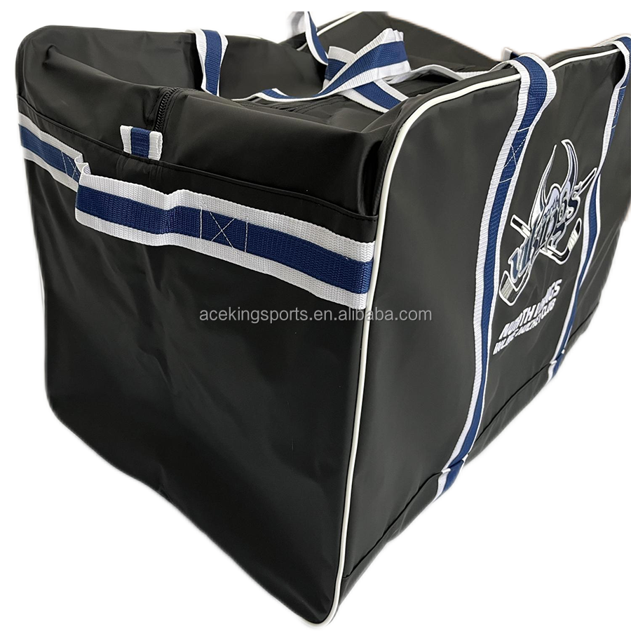 Classic Team Hockey Bag - Sports Equipment Bags for Ice Hockey, Football, Ringette Gear