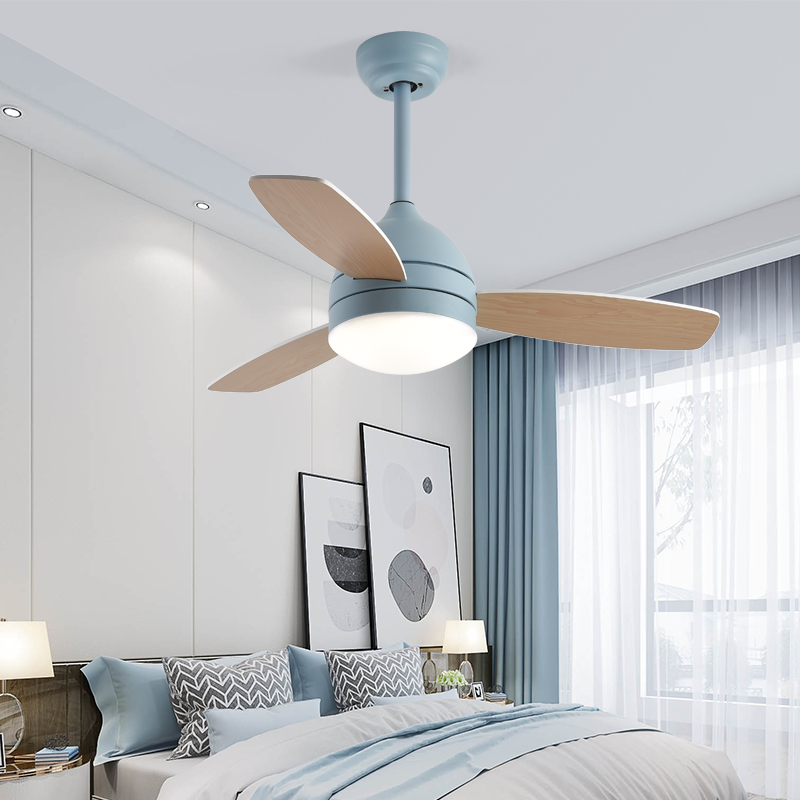 Bulk wholesale  new modern price LED three-tone light oriental ceiling fan