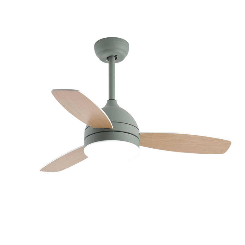 Bulk wholesale  new modern price LED three-tone light oriental ceiling fan