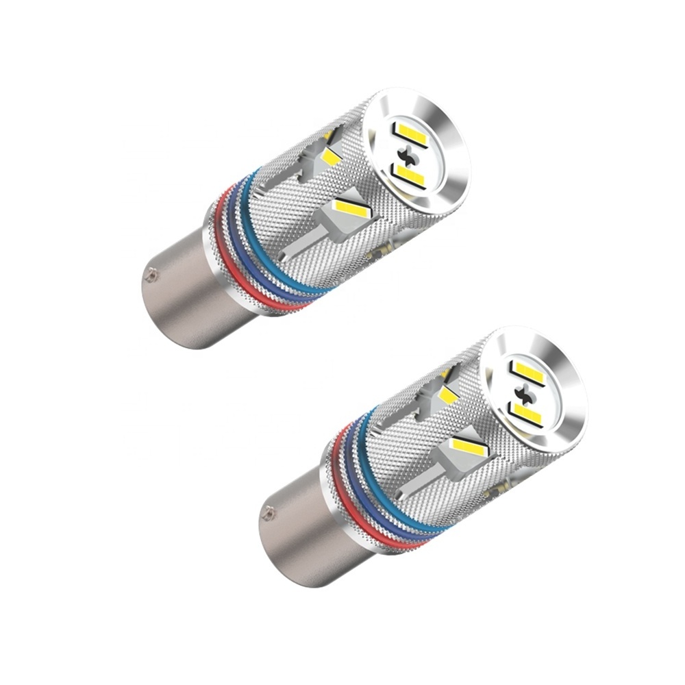 1157 Canbus Light Bulb 2057 2357 7538 BA15D BAY15D BAU15D LED Reverse Backup Light Bulb Xenon White ZP1series ACE-208063X