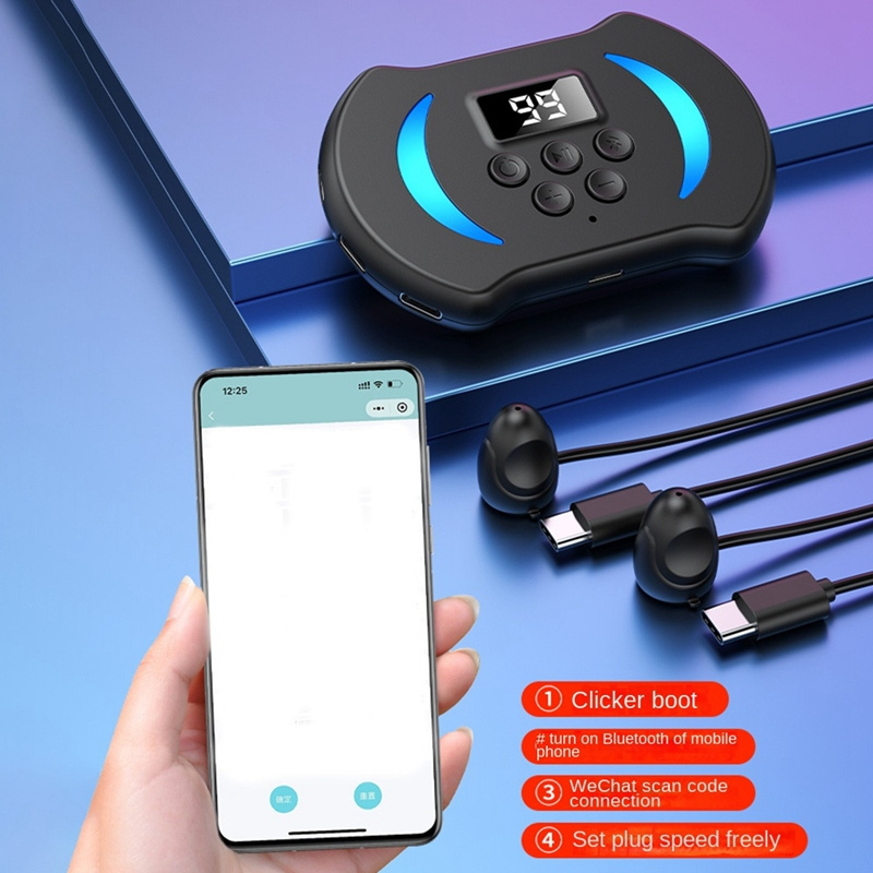 2023 Spain Mobile Phone Screen Auto Clicker Adjustable Connection Physical Simulation Finger Click Device Screen Auto Clicker