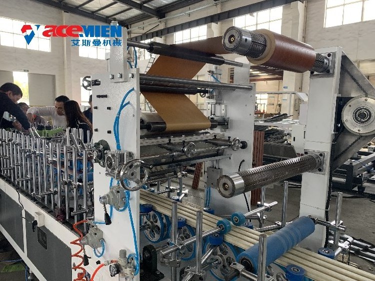 Home interior decoration pvc wpc wall panel extrusion production line Wood Plastic Composite making machine