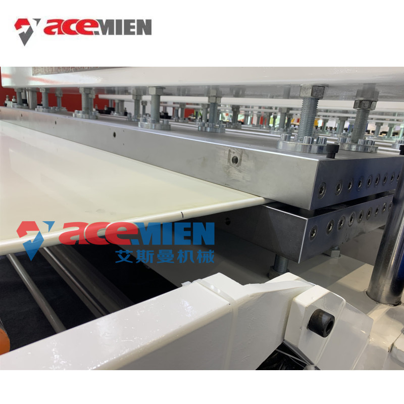 PVC foaming board extrusion making plastic board production line wall decorative panel extruder machine