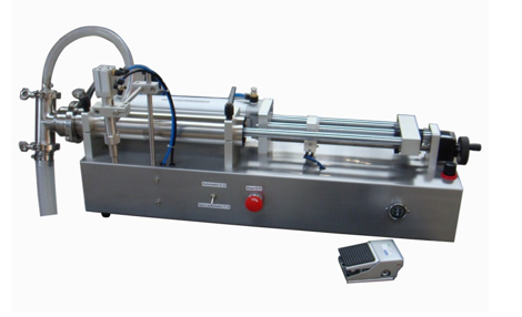 Semi-Automatic Filling System Piston Metering Volume Filler Machine for Adjustable Volume Liquid Filling Machines