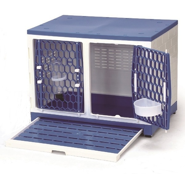 677 Hot Selling Competitive Price Fashion Design Pets Resort Cage Cat Kennel Plastic Dog House